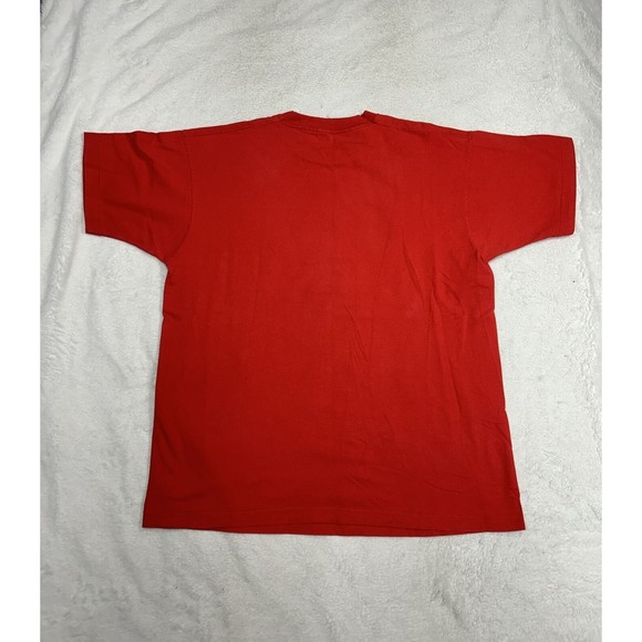 Vintage 80s Santa Suit Single Stitch T-Shirt Christmas Mens Size XL Made In USA - Picture 11 of 11